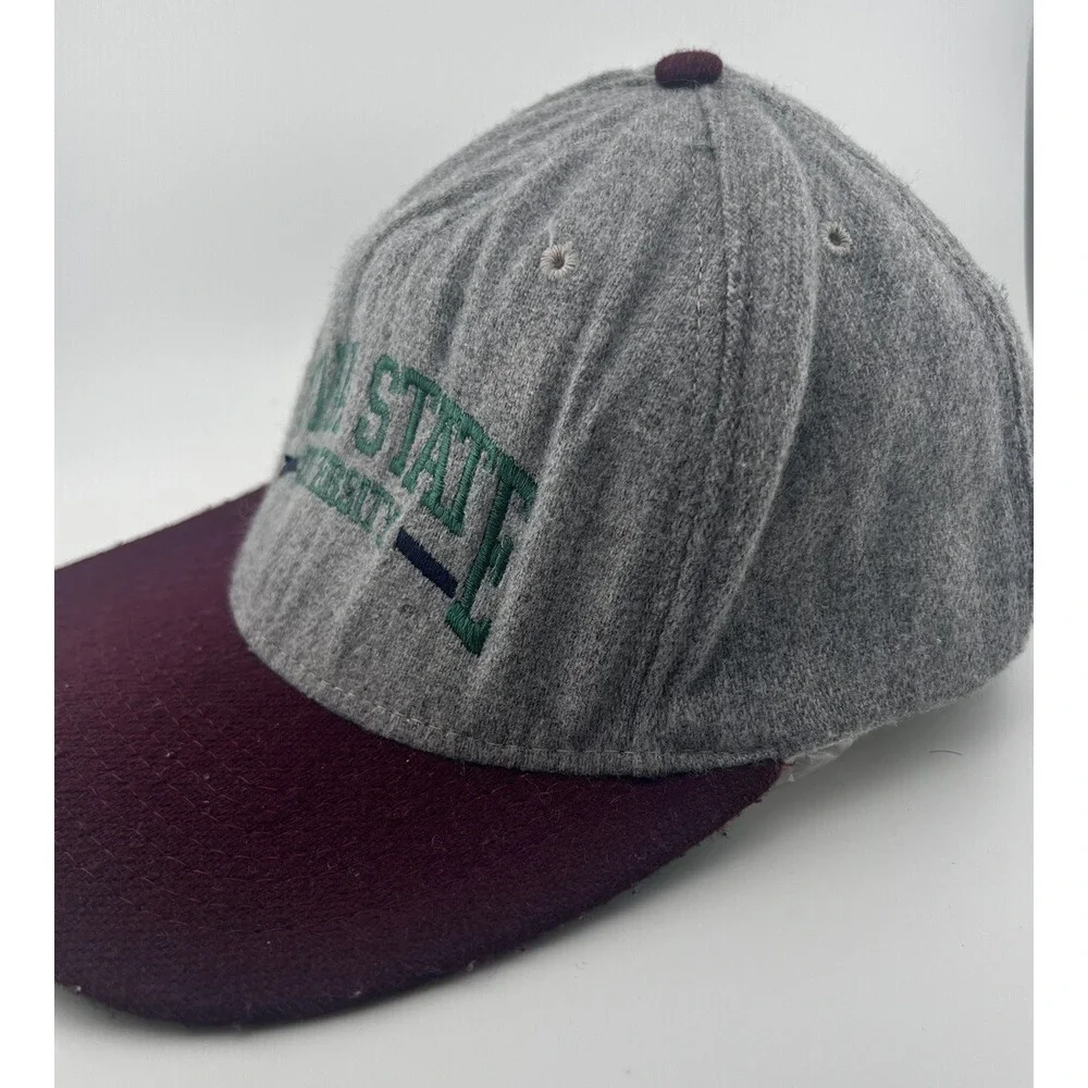 Vintage Iowa State Cyclones Hat Adjustable Strap Embroidered Wool Blend